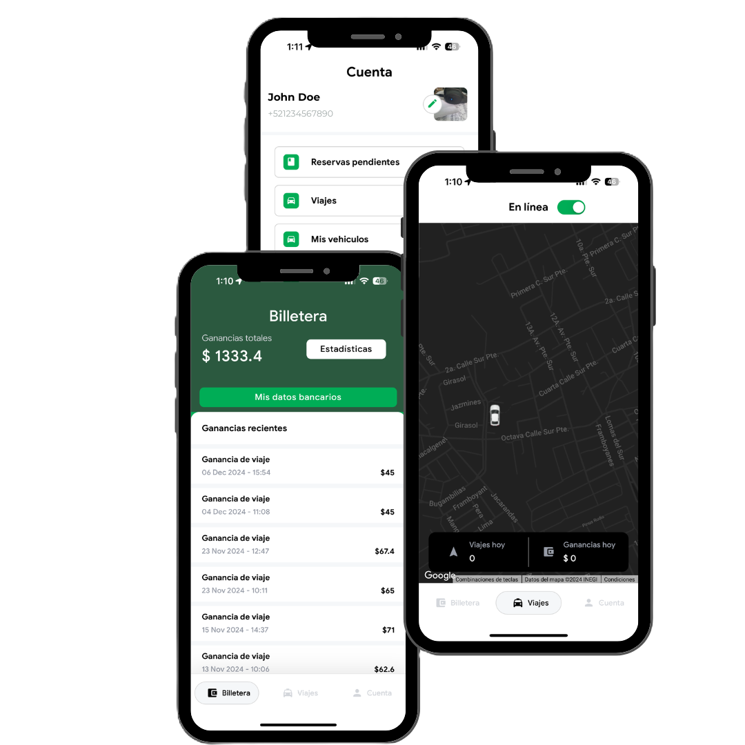App Novo en un móvil